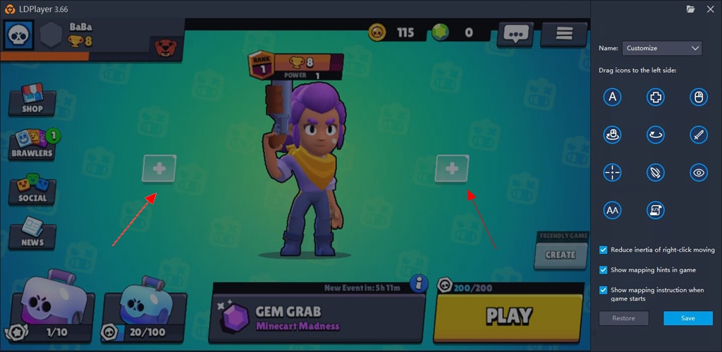 How To Play Brawl Stars With Keyboard On Pc Guide Ldplayer - brawl stars pc cle usb
