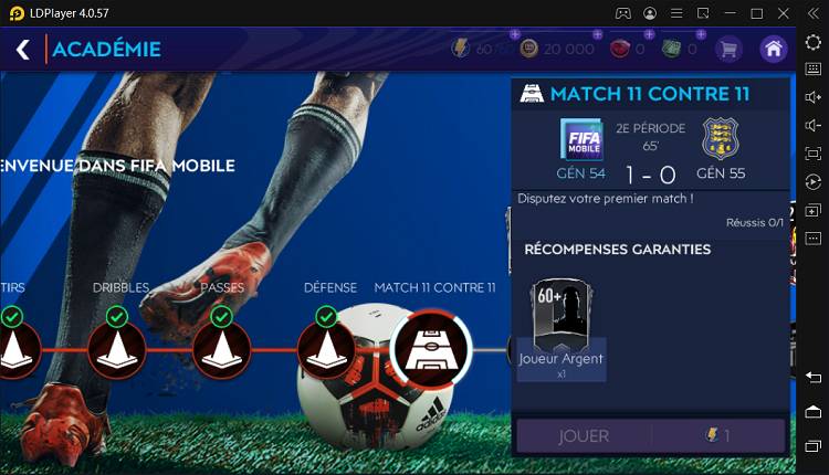 Télécharger et jouer à FIFA Football sur PCLDPlayer